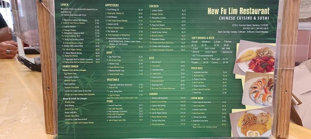 New Fu Lim Restaurant Menu image 1